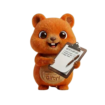Giftyy mascot for Basics