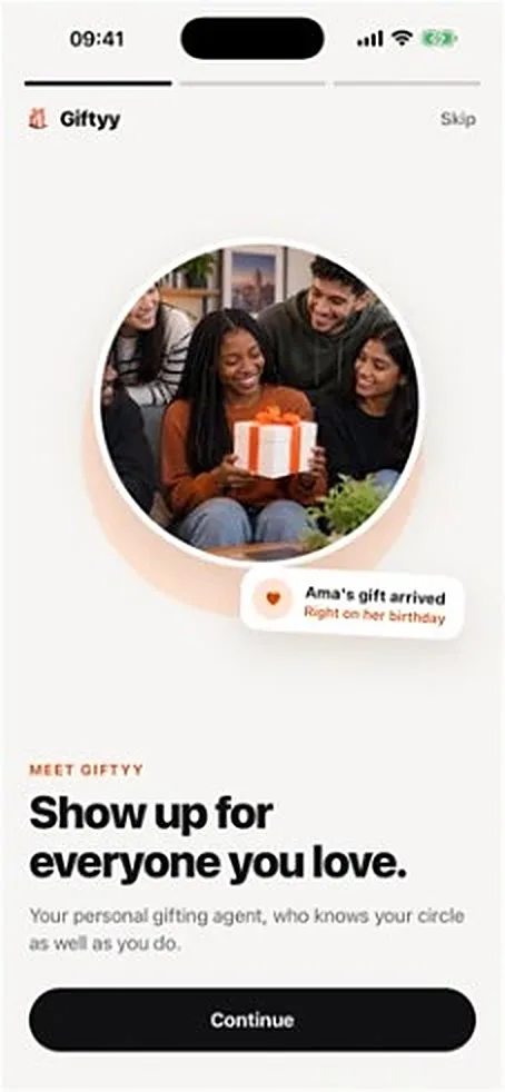 Meet Giftyy: show up for everyone you love