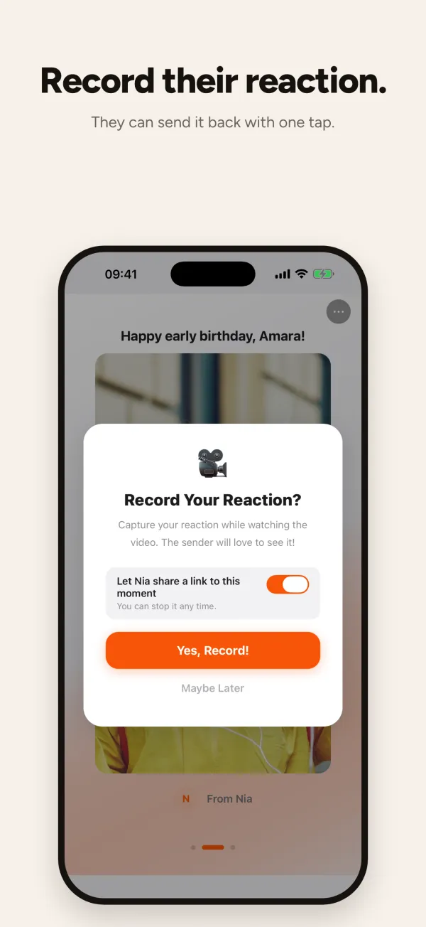 Giftyy app screen